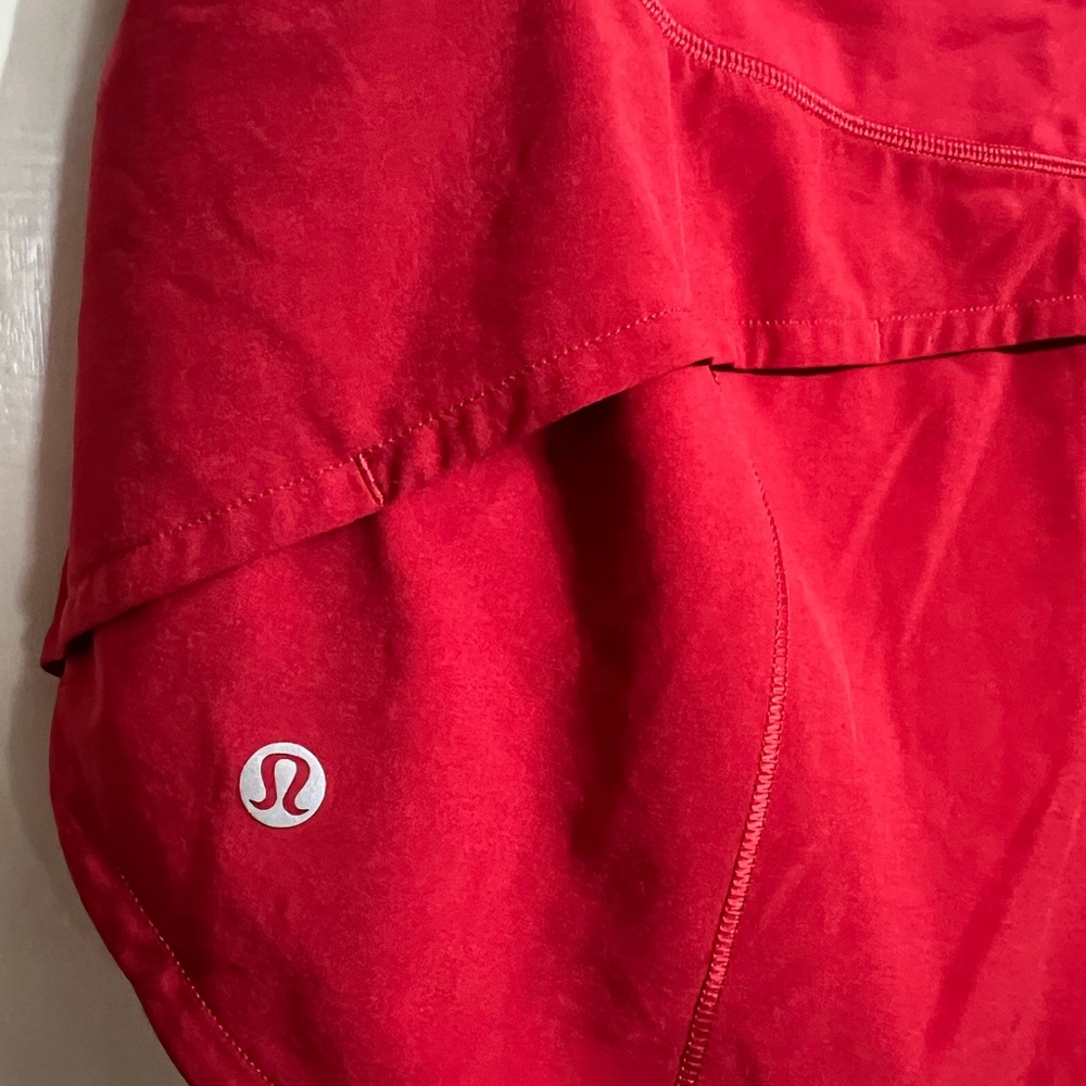 lululemon athletica Red Athletic Shorts